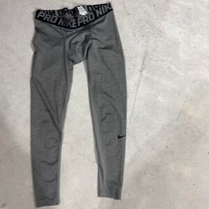 Nike Pro – Compression Leggings  – Large– Gray – Dri-Fit